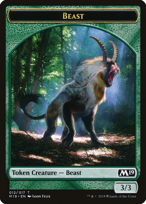 Beast - Core Set 2019 Tokens