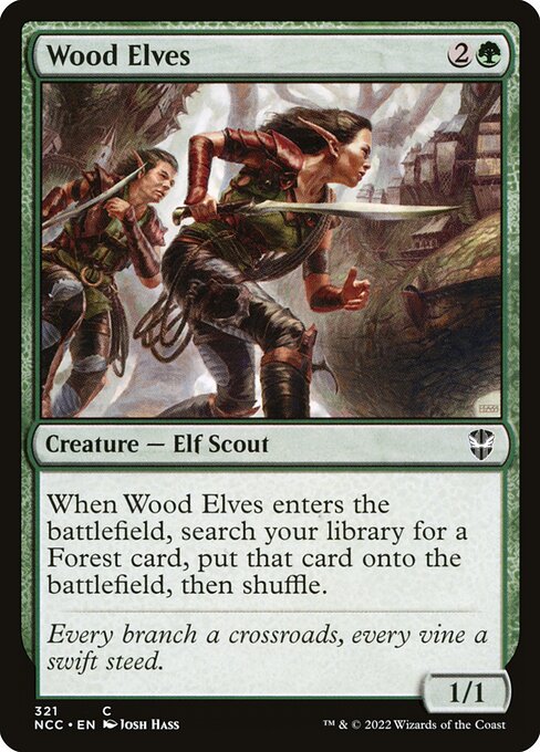 Wood Elves - New Capenna Commander