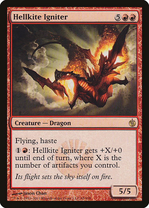 Hellkite Igniter - Mirrodin Besieged