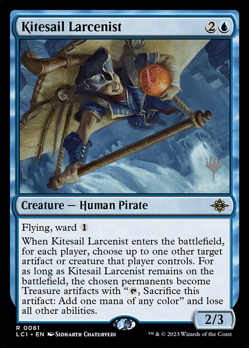 Kitesail Larcenist - The Lost Caverns of Ixalan Promos