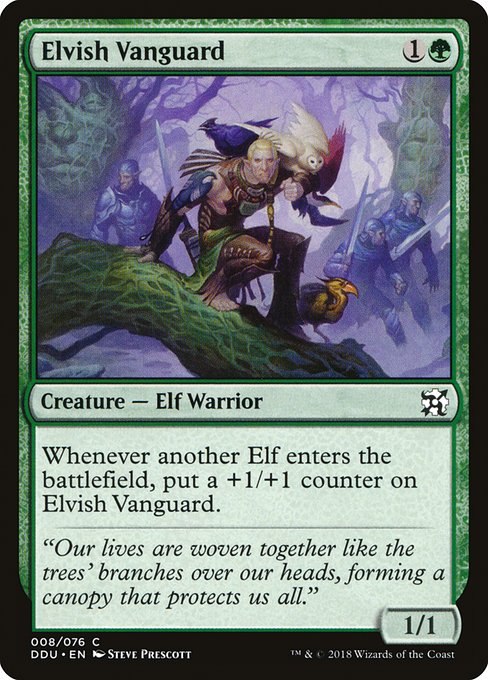 Elvish Vanguard - Duel Decks: Elves vs. Inventors