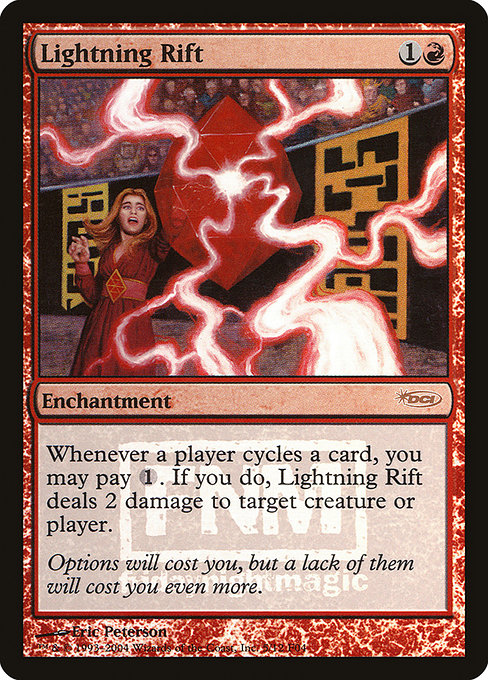 Lightning Rift - Friday Night Magic 2004 - Promo Foil