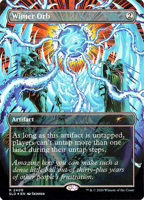 Winter Orb - Secret Lair Drop - Borderless
