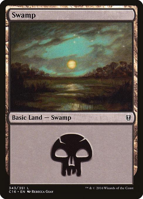 Swamp - Commander 2016