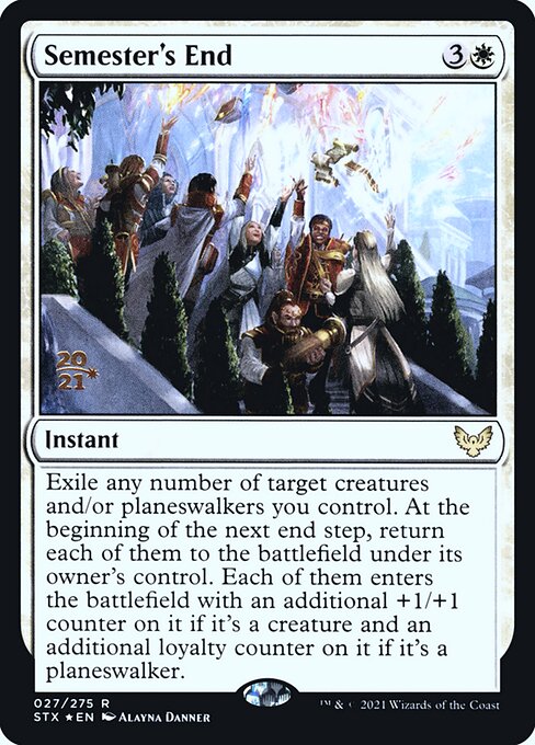 Semester's End - Strixhaven: School of Mages Promos - Promo Foil