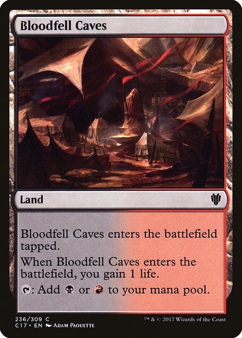 Bloodfell Caves - Commander 2017