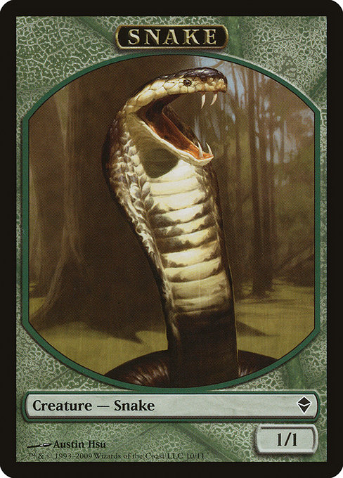 Snake - Zendikar Tokens