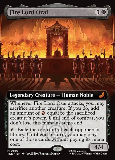 Fire Lord Ozai - Avatar: The Last Airbender Eternal - Extended Art