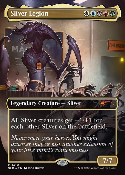 Sliver Legion - Secret Lair Drop - Borderless