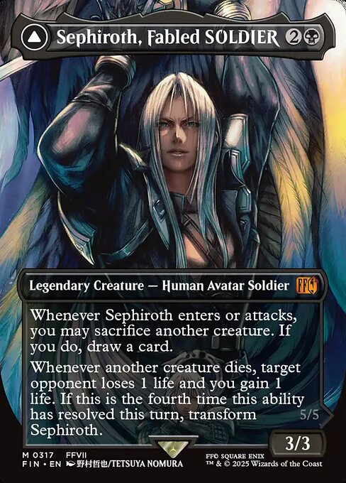 FOIL Sephiroth, the Savior 救済者、セフィロス 何でも揃う 救済者、セフィロス/Sephiroth, FOIL] the (全面