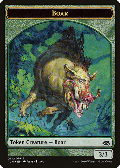 Boar - Planechase Anthology Tokens