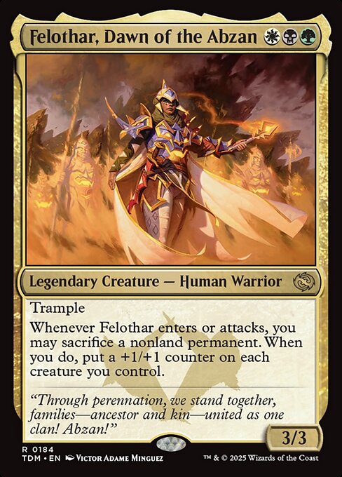 Felothar, Dawn of the Abzan - Tarkir: Dragonstorm