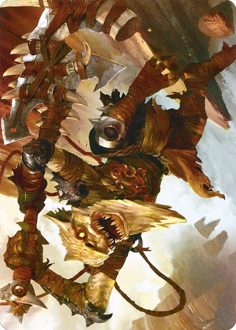 Teeterpeak Ambusher - Zendikar Rising Art Series - Borderless