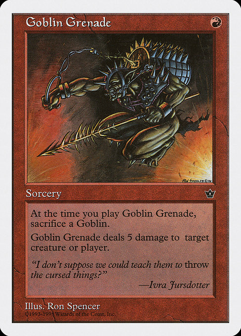 Goblin Grenade - Anthologies