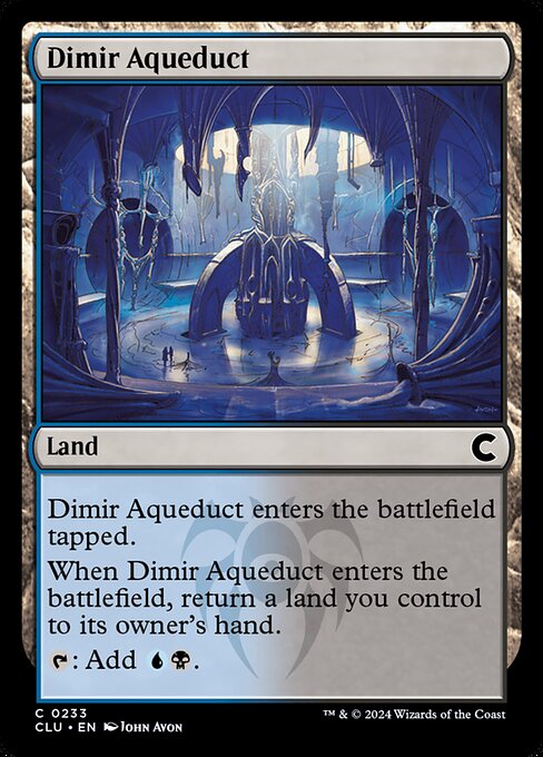 Dimir Aqueduct - Ravnica: Clue Edition