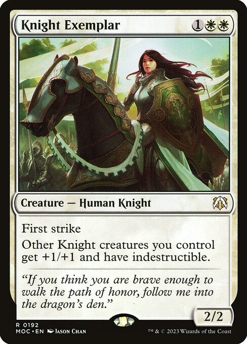 Knight Exemplar - March of the Machine Commander