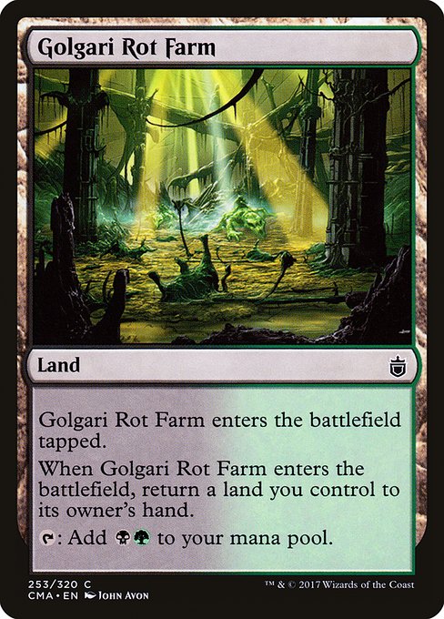 Golgari Rot Farm - Commander Anthology