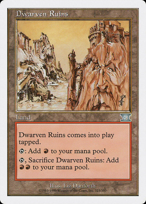 Dwarven Ruins - Classic Sixth Edition