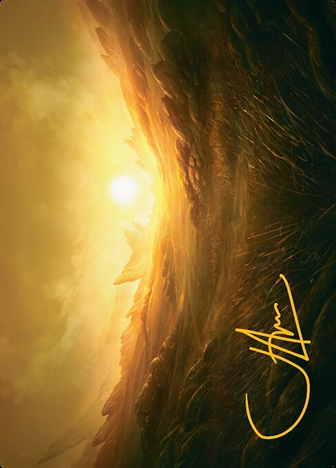 Plains - Tarkir: Dragonstorm Art Series - Borderless