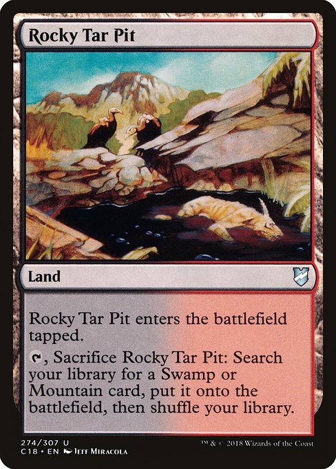 Rocky Tar Pit - Commander 2018