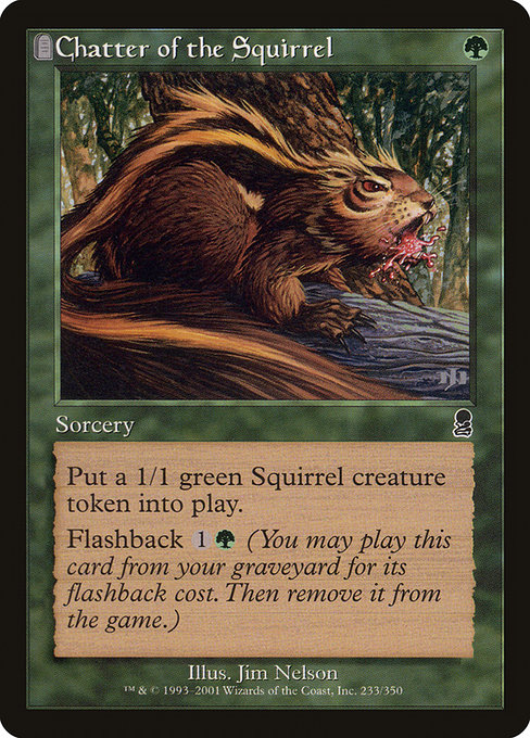 Chatter of the Squirrel - Odyssey