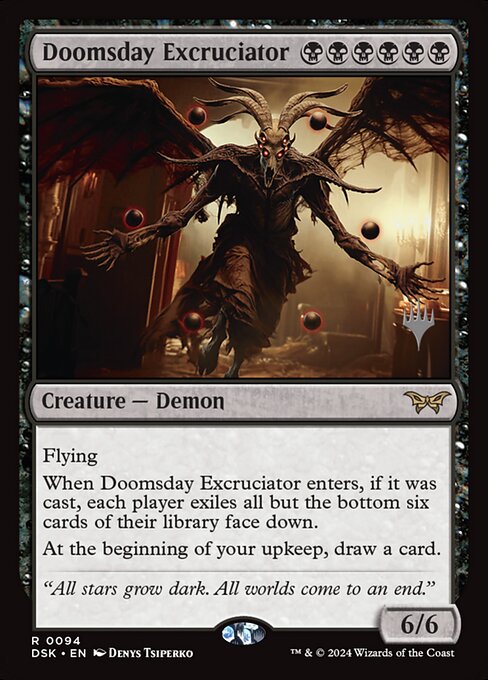 Doomsday Excruciator - Duskmourn: House of Horror Promos