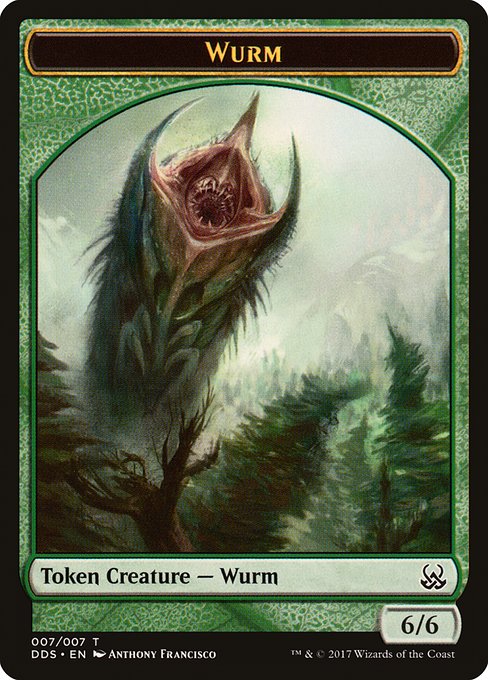 Wurm - Duel Decks: Mind vs. Might Tokens