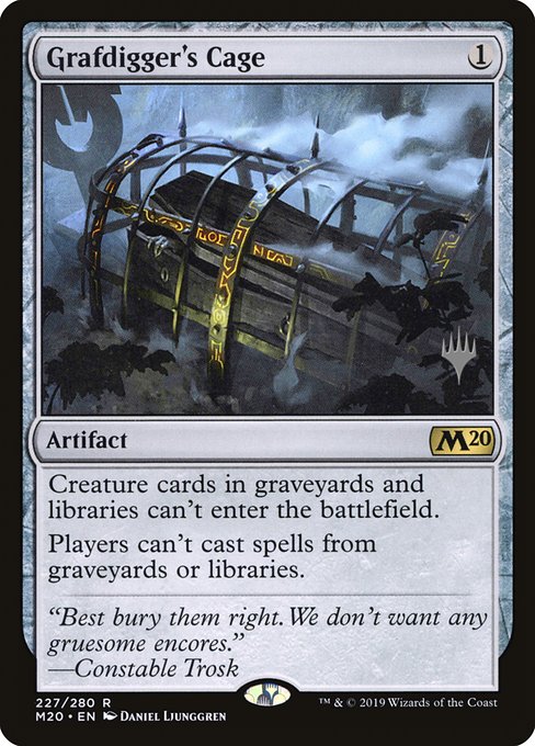 Grafdigger's Cage - Core Set 2020 Promos