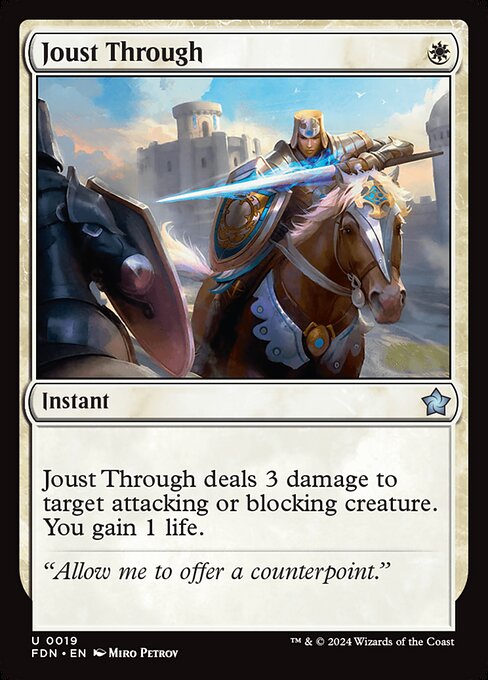 Joust Through - Foundations