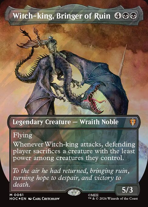 Witch-king, Bringer of Ruin - The Hobbit Commander
