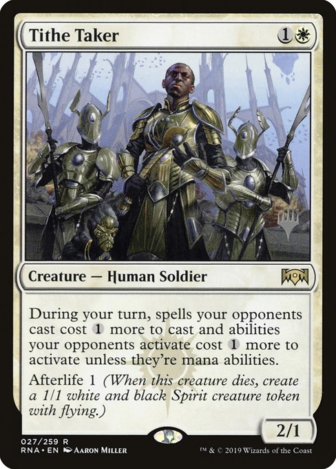 Tithe Taker - Ravnica Allegiance Promos