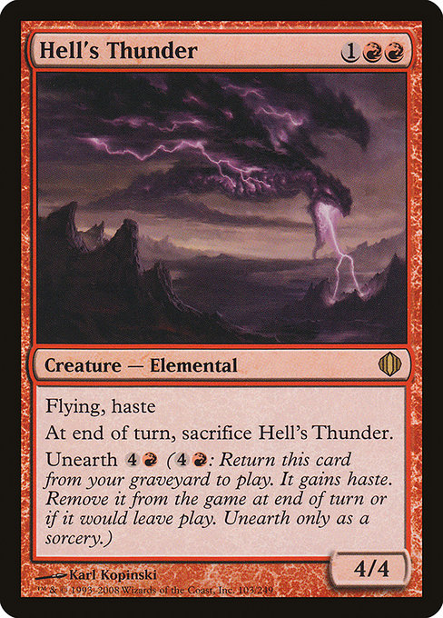 Hell's Thunder - Shards of Alara