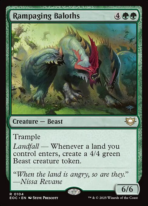Rampaging Baloths - Edge of Eternities Commander