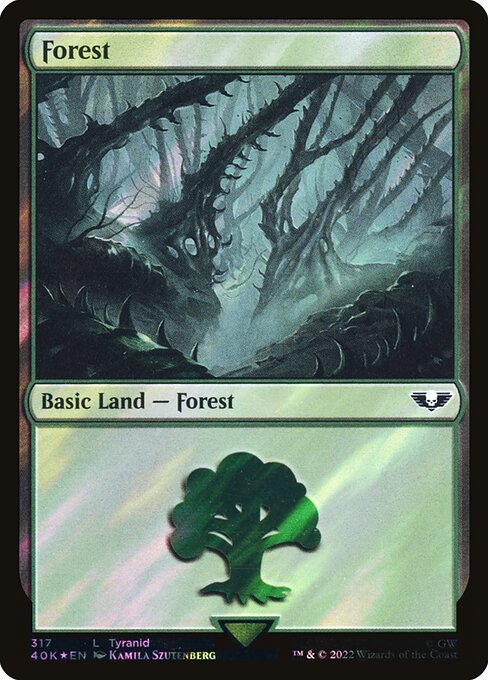 Forest - Warhammer 40,000 Commander - Surge Foil