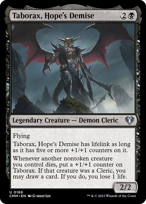 Taborax, Hope's Demise - Commander Masters