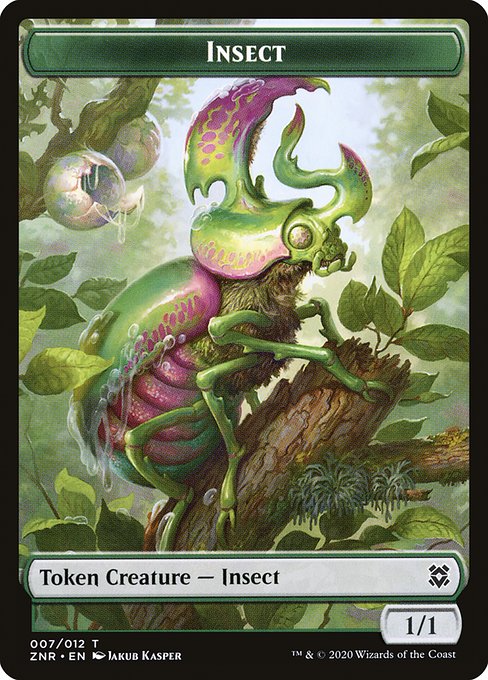 Insect - Zendikar Rising Tokens