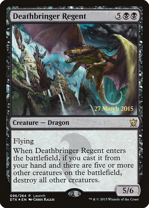 Deathbringer Regent - Dragons of Tarkir Promos - Promo Foil