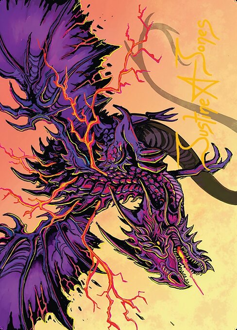 Stormshriek Feral - Tarkir: Dragonstorm Art Series - Borderless