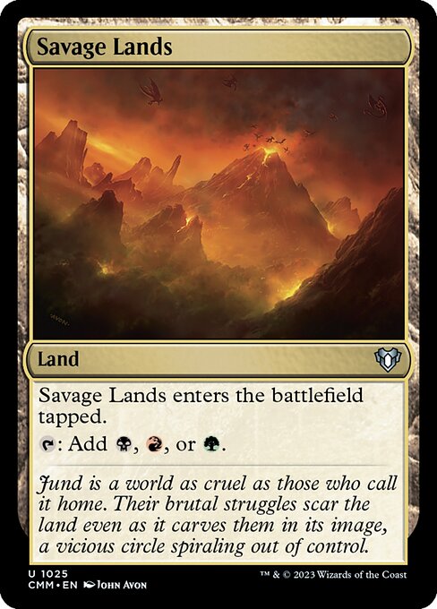 Savage Lands - Commander Masters