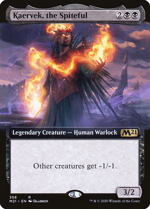 Kaervek, the Spiteful - Core Set 2021