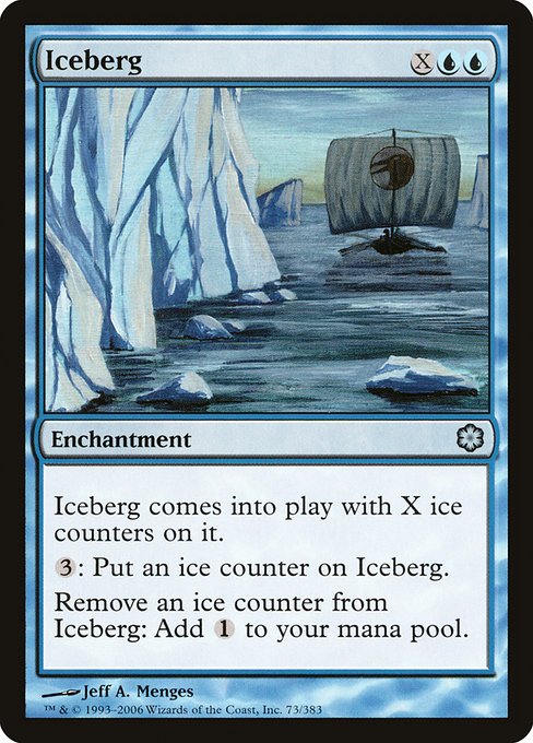 Iceberg - Coldsnap Theme Decks