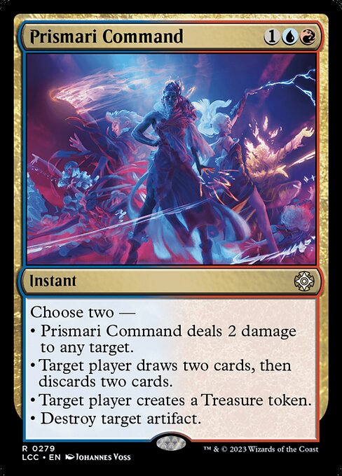 Prismari Command - The Lost Caverns of Ixalan Commander