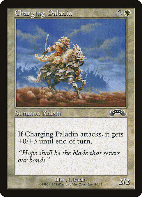 Charging Paladin - Exodus