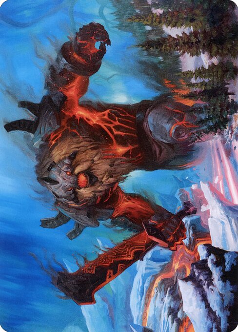 Quakebringer - Kaldheim Art Series - Borderless