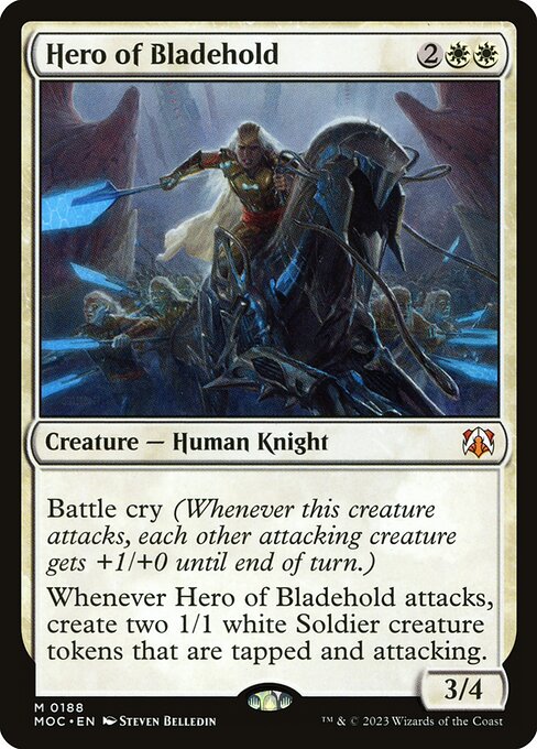 Hero of Bladehold - March of the Machine Commander