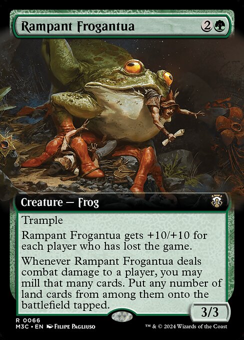 Rampant Frogantua - Modern Horizons 3 Commander