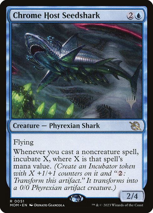 Chrome Host Seedshark - March of the Machine Promos