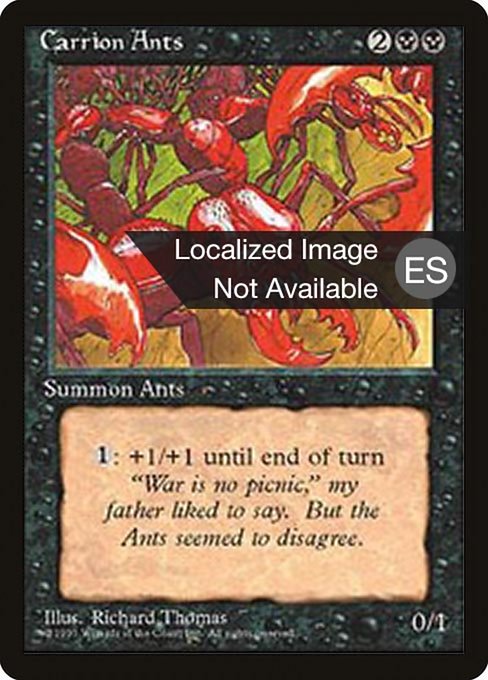 Carrion Ants - Fourth Edition Foreign Black Border