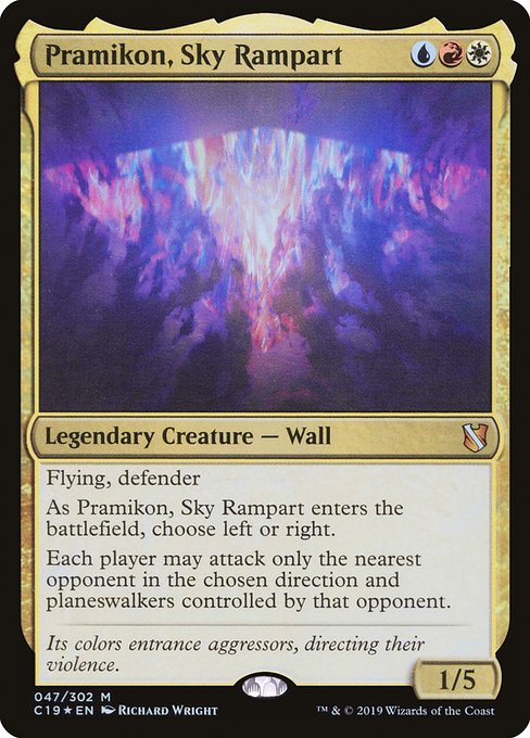 Pramikon, Sky Rampart - Commander 2019