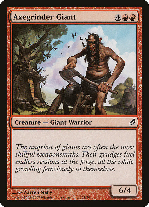 Axegrinder Giant - Lorwyn